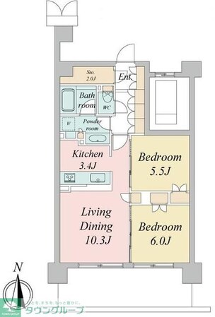 トラープランド蒼麗館の物件間取画像